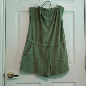 NY&Co. Soho Olive green romper